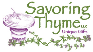 SavoringThyme2013 New Logo with Unique gifts.-1