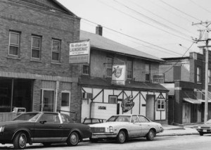 Pizza Joe's circa 1977 One of Barton's original buildings, it was built in 1850 as a general store by John Reisse. photo courtesy Wisconsin Historical Society