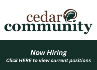 Jobs, jobs, jobs at Cedar Community – part-time assistant cook, AM shift | By Carrie Sturn