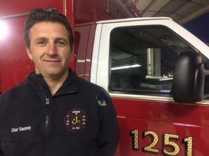 Jackson fire chief, aaron sweany