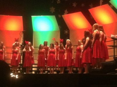WB Christmas choir