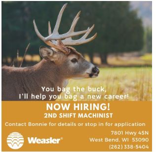 Weasler jobs