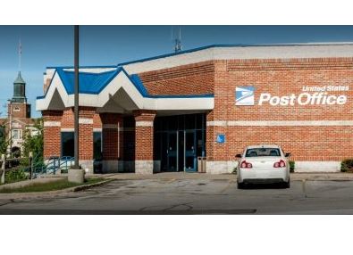 Ribbon cutting at Hartford Post Office on Tuesday, Nov. 21