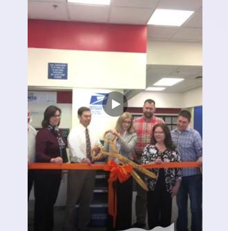 VIDEO | Ribbon cutting at U.S. Post Office in Hartford