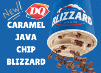 Dairy Queen rolls out Caramel Java Chip Blizzard for October