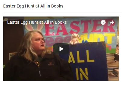 VIDEO | The famous Easter Egg Hunt at All in Books starts March 28
