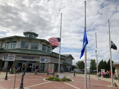 Flags at half-staff