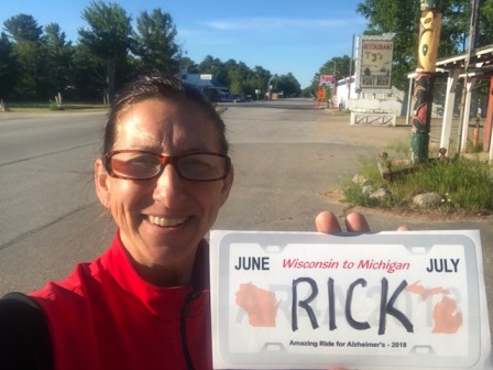 Amazing Ride for Alzheimer’s is Riding in Tribute today to Rick Schulz