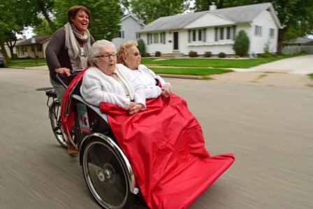 Amazing Ride for Alzheimer’s: Rickshaw bike for Samaritan Campus, or no?