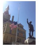 flag to fly at half staff