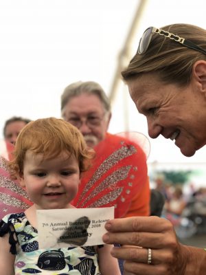 Butterfly release