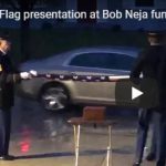 VIDEO | Flag presentation at Bob Neja funeral Flag folding ceremony for Bob Neja