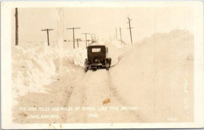 Car, snow, winter, street parking