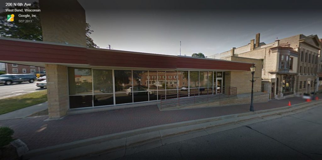 Former Graymont Western Lime building on N. Sixth Avenue in Downtown West Bend.