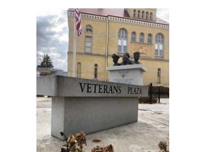 Veterans Plaza in West Bend