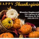 Happy Thanksgiving from Weasler Engineering