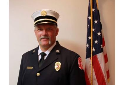 Bruce Koehler, assistant fire chief in Waubeka