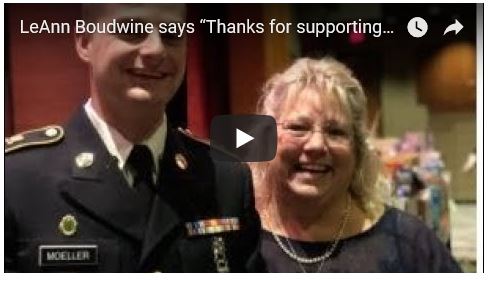 LeAnn Boudwine says thanks