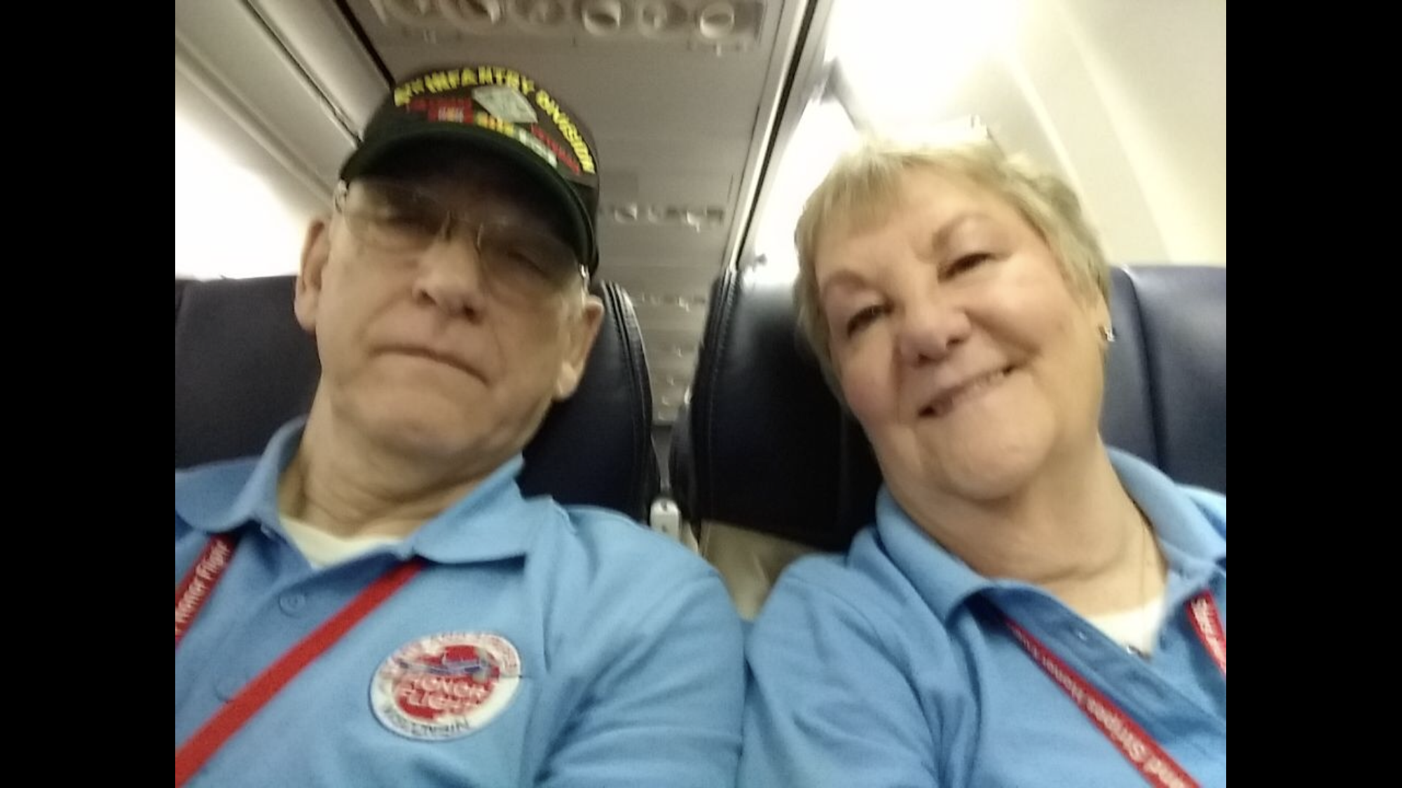 16 Veterans from Washington Co. on today’s Honor Flight