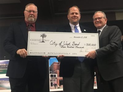 City of WB accepts WB Mutual Charitable Trust donation