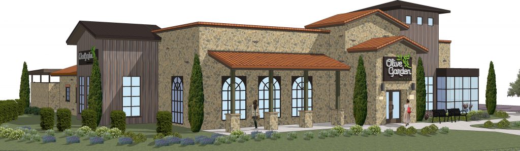 Olive Garden rendering for Menomonee Falls