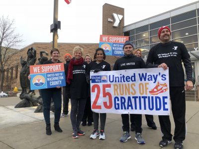 25 Runs of Gratitude YMCA
