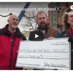 West Bend Rotary donation