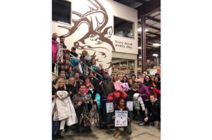 Legendary Whitetails collects Coats for Kids