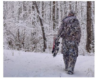 Deer hunting in January