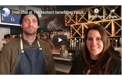 VIDEO | The Norbert serving free chili to benefit Family Promise Family promise and The Norbert