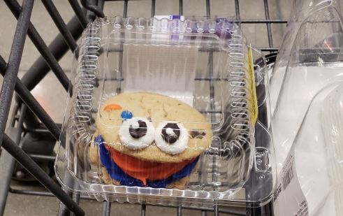 Happy birthday cookie for Bryson