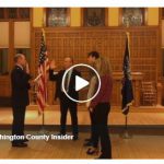 Swearing-in ceremony for Martin Schulteis