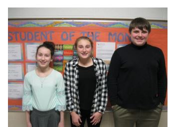 Holy Angels Students of the month