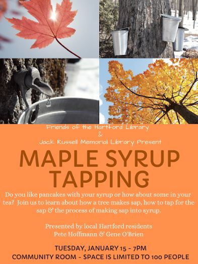 Maple Syrup at Hartford Library