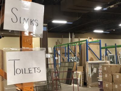 Furniture at Habitat Restore in Germantown