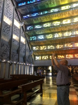 David Slinde at Church in El Salvador