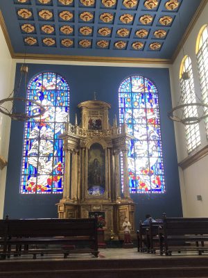 Side chapel at Metropolitan Cathedral of San Salvador