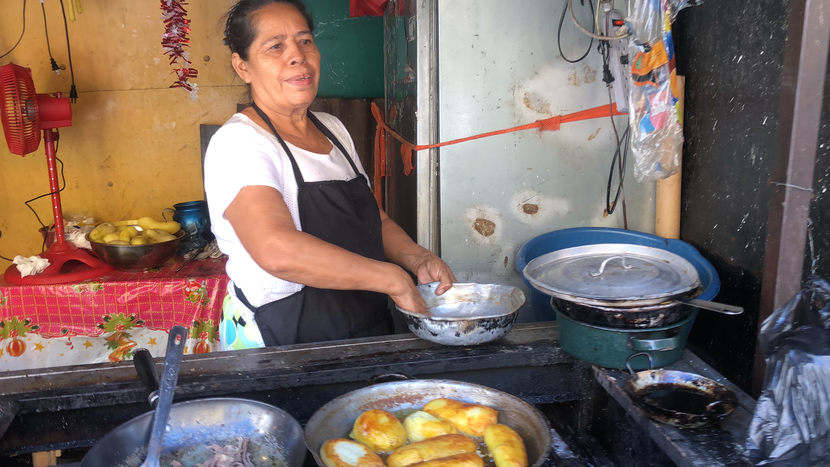 Street market in El Salvador