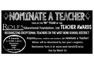 Rolfs Education Award