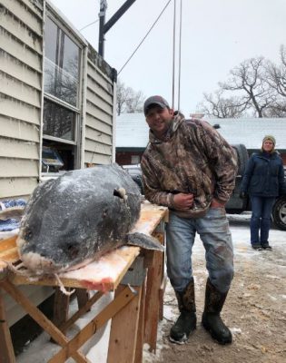 Lake Winnebago sturgeon spearing