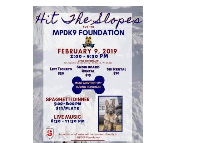 MPD K9 fundraiser at Slinger Ski Hill
