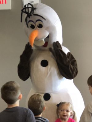 Olaf at Winter Carnival