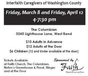 Helping Hands fish fry on March 8 for Interfaith Caregivers