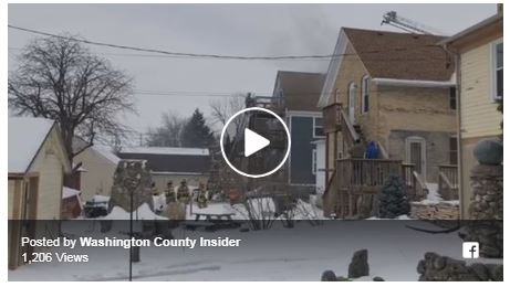 House fire in West Bend