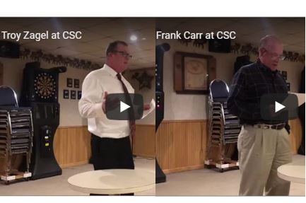 VIDEO | Candidate forum at Common Sense Citizens – Town of West Bend Supervisor race Town of West Bend supervisor race