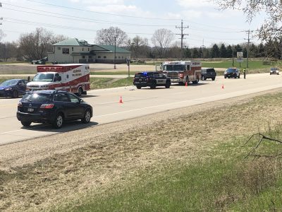 Accident on Highway 33