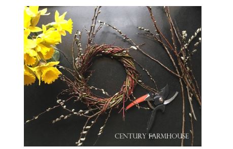 Springtime wreath by Ann Marie Craig