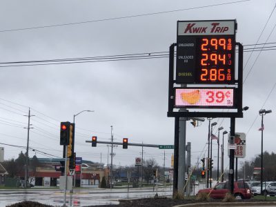 Gas prices creeping to $3