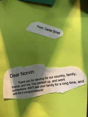 Norvin letter