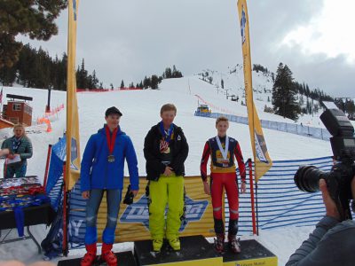 Hunter podium nastar